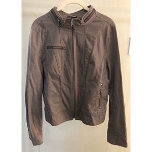 Express Tan/Brown Utility Jacket